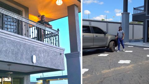 Inside Ferdinand Omanyala's Recently Completed Ksh50 Million Mansion