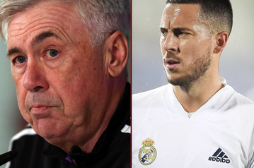 'I don't care!' - Carlo Ancelotti dismisses Eden Hazard concerns ahead of crucial El Clasico