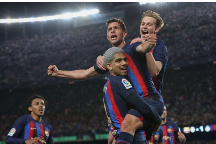 Barcelona beat Real Madrid in the El Clasico