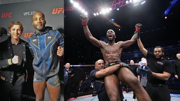 Leon Edwards teams up with spiderman after beating Kamaru Usman