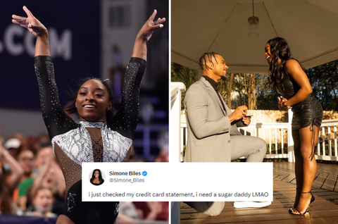 Simone Biles: Fans call out engaged gymnast over awkward ‘Sugar Daddy’ tweet just days to wedding