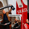 Sir Alex Ferguson poses with Eintracht Frankfurt jersey || Image credit: Imago