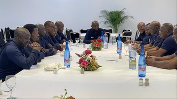 Finidi George holds meeting as Super Eagles prepare for Jollof derby against Ghana