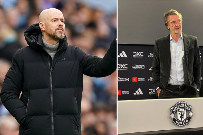 Manchester United part owner Sir Jim Ratcliffe planning to sack Erik ten Hag || Image credit: Imago