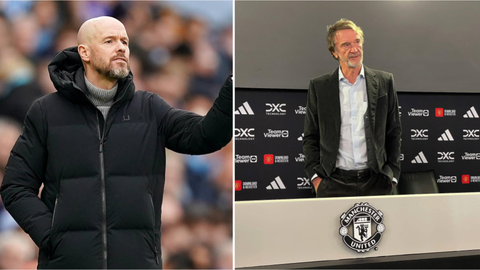 Report: Man Utd ready to fire Ten Hag if Ratcliffe can convince Southgate to takeover