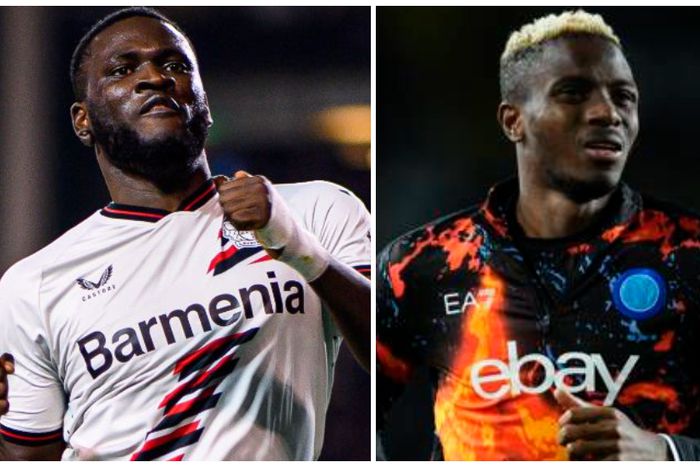 Super Eagles superstars Victor Boniface and Victor Osimhen | Imago