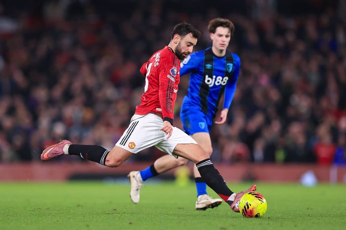 Bournemouth vs Manchester United in Premier League action