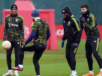 Boost for Manchester United as injured quartet return to training