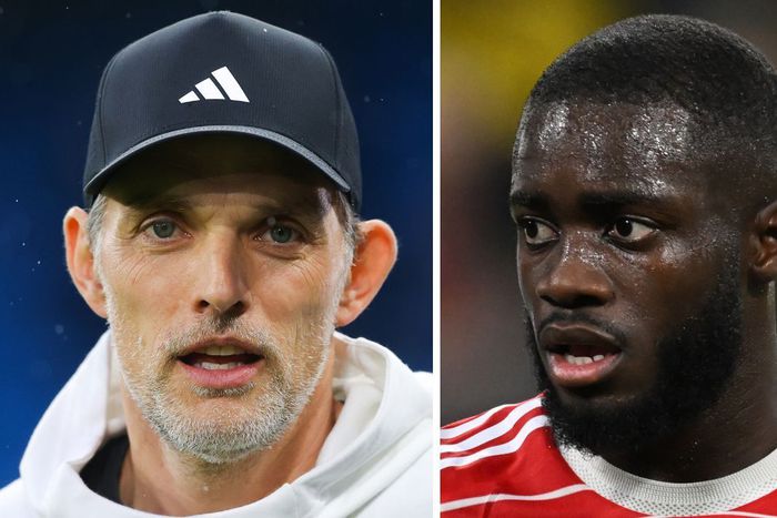 Thomas Tuchel and Dayot Upamecano