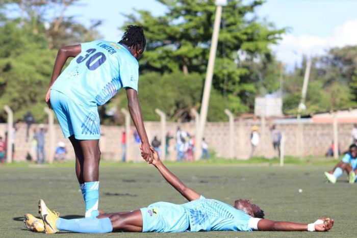 Darajani Gogo FC in NSL action at Camp Toyoyo.