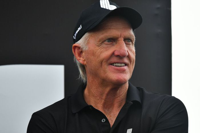 LIV Golf CEO, Greg Norman during the LIV Golf Invitational Bangkok at Stonehill Golf Course on October 9, 2022 in Pathum Thani, Thailand.