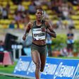 Kipyegon in action during last year's Diamond League - Meeting Herculis - Monaco.