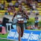 Kipyegon in action during last year's Diamond League - Meeting Herculis - Monaco.