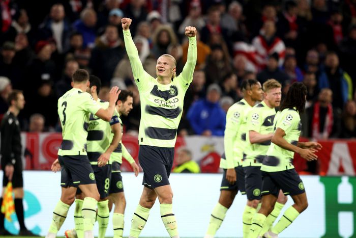 Manchester City advance to the semi-finals of the Champions League at Bayern Munich's expense