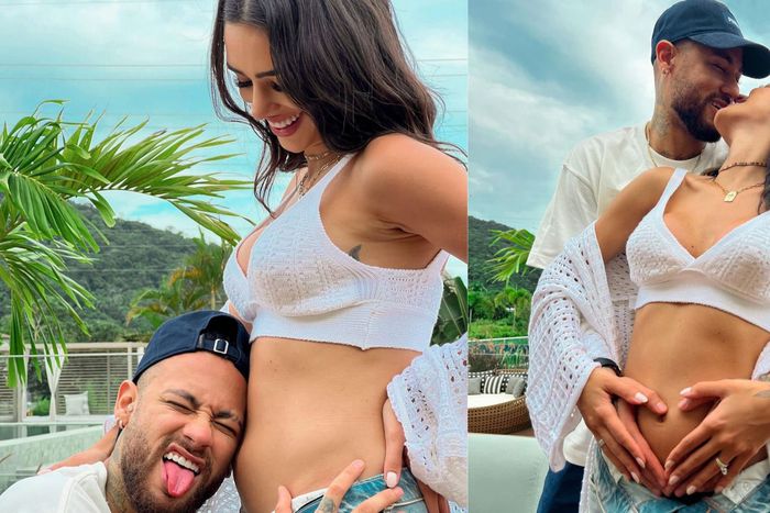 Neymar and his girlfriend Bruna Biancardi