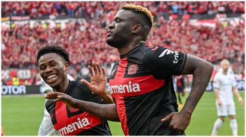 Nigerian ace Boniface voted into Bundesliga team of the Season after Bayer Leverkusen triumph