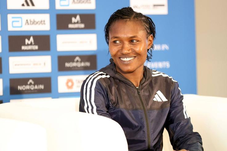 Tigst Assefa reveals bold strategy to dominate London Marathon amidst Kenyan contenders