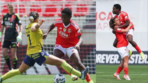 Super Falcons: Christy Ucheibe score as Benfica battle to 2-2 draw against Valadares Gaia