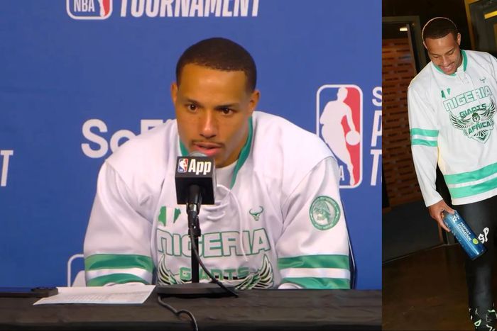 After the Memphis Grizzlies defeated the Dallas Mavericks, Desmond let everyone know about his Nigerian Heritage.