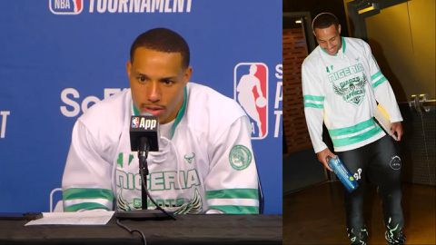 Desmond Bane Reps Nigerian Heritage after Memphis Grizzlies' victory over Dallas Mavericks