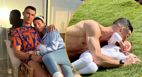 Cristiano Ronaldo and Georgina Rodriguez celebrate one half of their twins 3rd birthday on Good Friday with emotional message