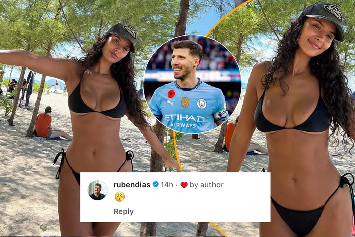 Ruben Dias CAUGHT salivating over Maya Jama’s bikini photos amid romance speculation