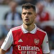 Granit Xhaka of Arsenal.