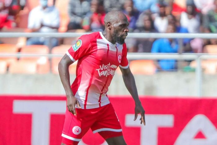 Joash Onyango of Simba SC in league action.