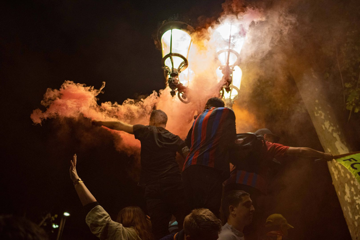 Barcelona fans are ready for party this weekend in LaLiga.