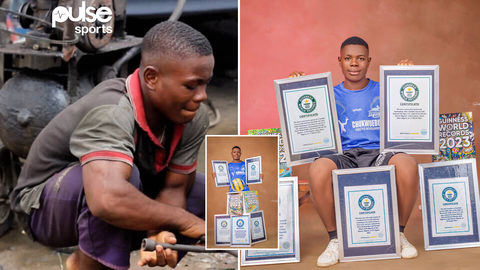 Vincent Okezie: The untold story of the Nigerian mechanic apprentice with 5 sports Guinness world records