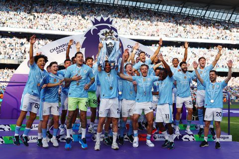 Man City Premier League champions
