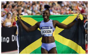 Shericka Jackson: Jamaican sprint Queen marks Diamond League debut with 22.82s victory in Rabat