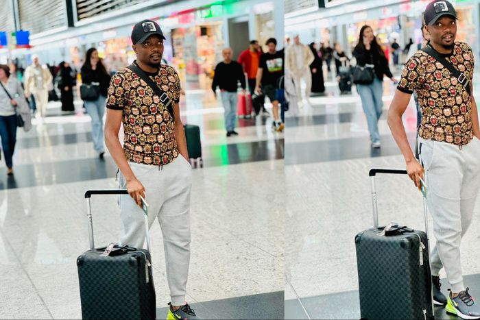Super Eagles of Nigeria captain Ahmed Musa jets out in style.