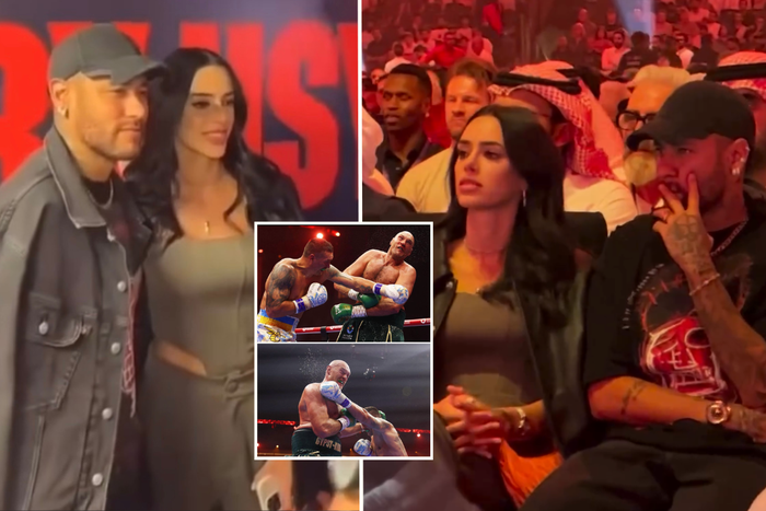 Fury vs Usyk: Neymar and Bruna Biancardi rekindle Romance rumours after attending Riyadh fight