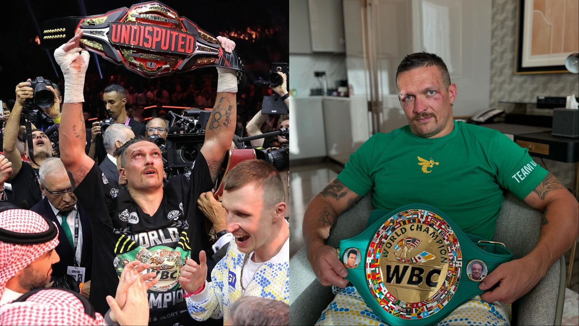 Oleksandr Usyk: Tyson Fury Breaks Jaw Of New Undisputed Heavyweight ...