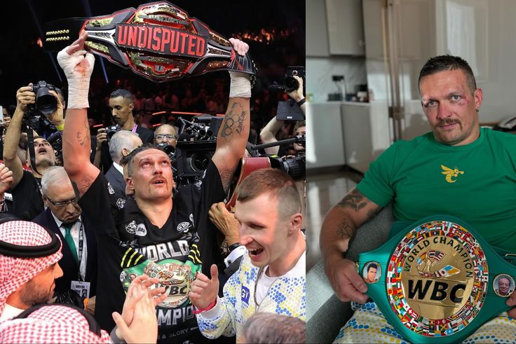 Despite becoming the undisputed heavyweight boxing champion, Oleksandr Usyk suffers a broken jaw against Tyson Fury.