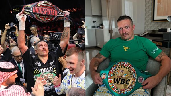 Oleksandr Usyk: Tyson Fury breaks jaw of new undisputed heavyweight champion