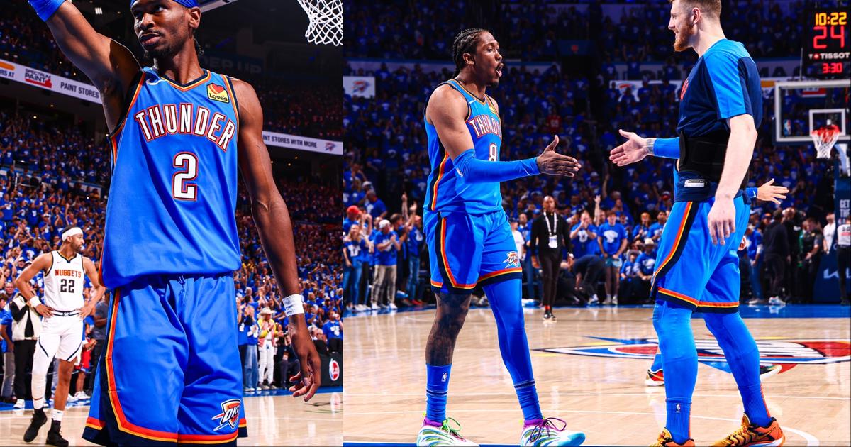 NBA Playoffs: Thunder knock out Nuggets in Game 7, to face Timberwolves ...