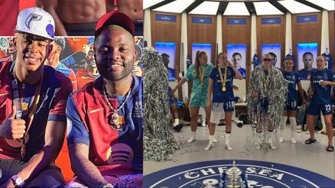 Skales and Chelsea Women: Shake Body goes viral after FA Cup win