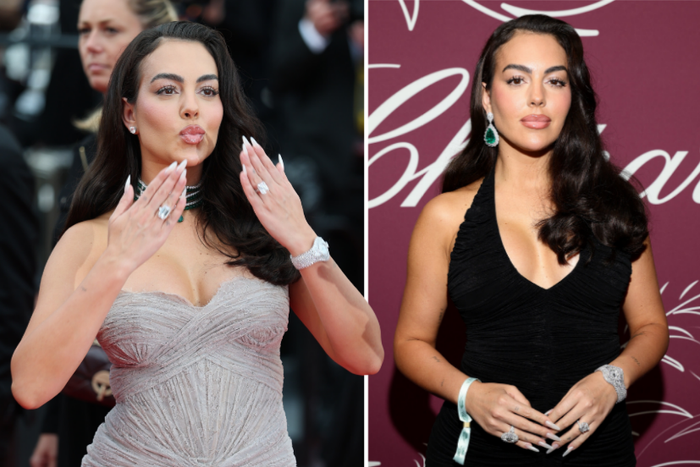 Twice in one night: Cristiano Ronaldo's partner Georgina Rodríguez shines at Cannes Film Festival