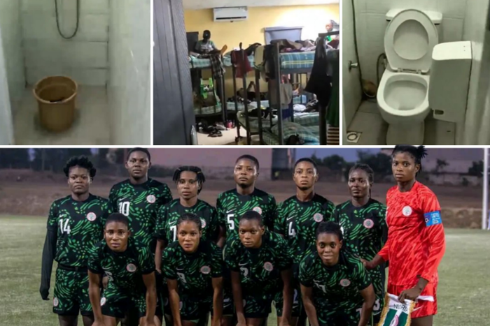 Nigerians react as viral video EXPOSES camp conditions for U17 girls ahead of WC Qualifier