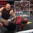 Oba Femi gets DESTROYED as Brock Lesnar rains humiliates Nigerian star in shock return