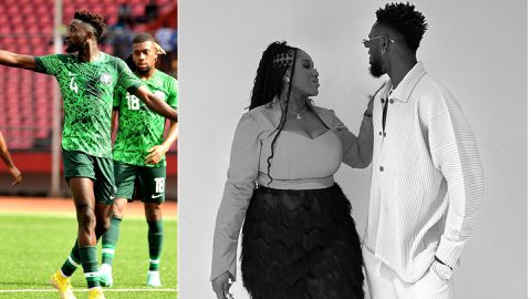 Wilfred Ndidi: Super Eagles star celebrates wife after victory against Sierra Leone