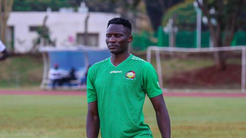 Olunga dejected after Harambee Stars' shocking loss to Mauritius