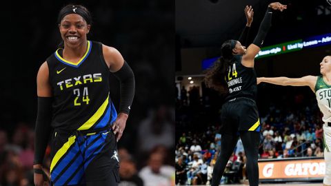 Watch Arike Ogunbowale score career-high for Dallas Wings