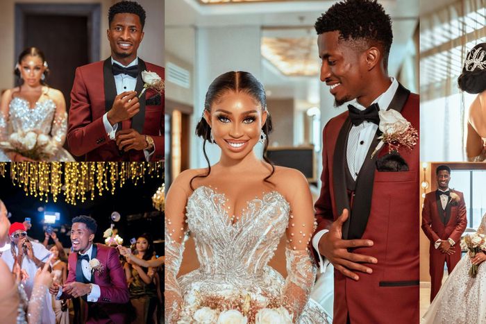 Olayinka is back in Nigeria with his wife, Nollywood star Yetunde Barnabas.