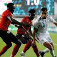 Uganda vs Algeria in AFCON qualifying match.