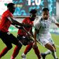 Uganda vs Algeria in AFCON qualifying match.