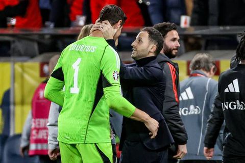 Courtois accuses national team manager of telling lies against him