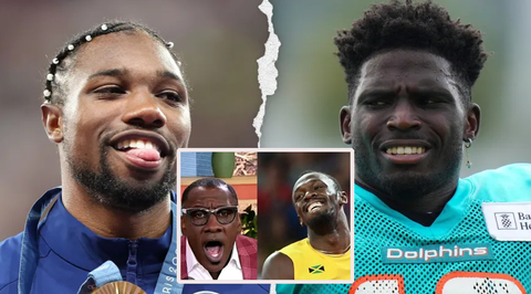 NFL Legend Shannon Sharpe Rips Noah Lyles for Ducking Tyreek Hill, Says He’ll Never Be Usain Bolt